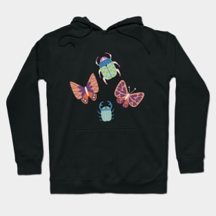 Love Bugs in Bright + Dark Hoodie